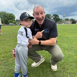 vet and grandson